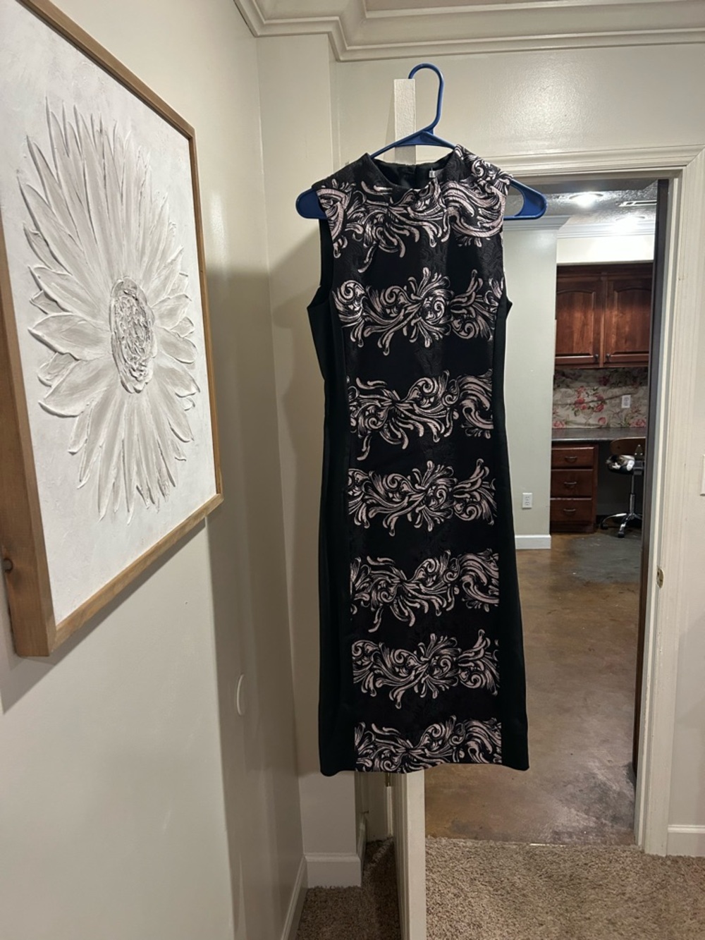 H&M Black Midi Dress
